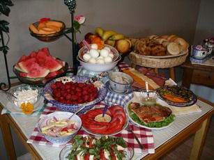 European style breakfast, photo: Edenwild Bed and Breakfast