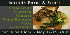 Event Islands Farm & Feast – Taste Spring in the San Juans